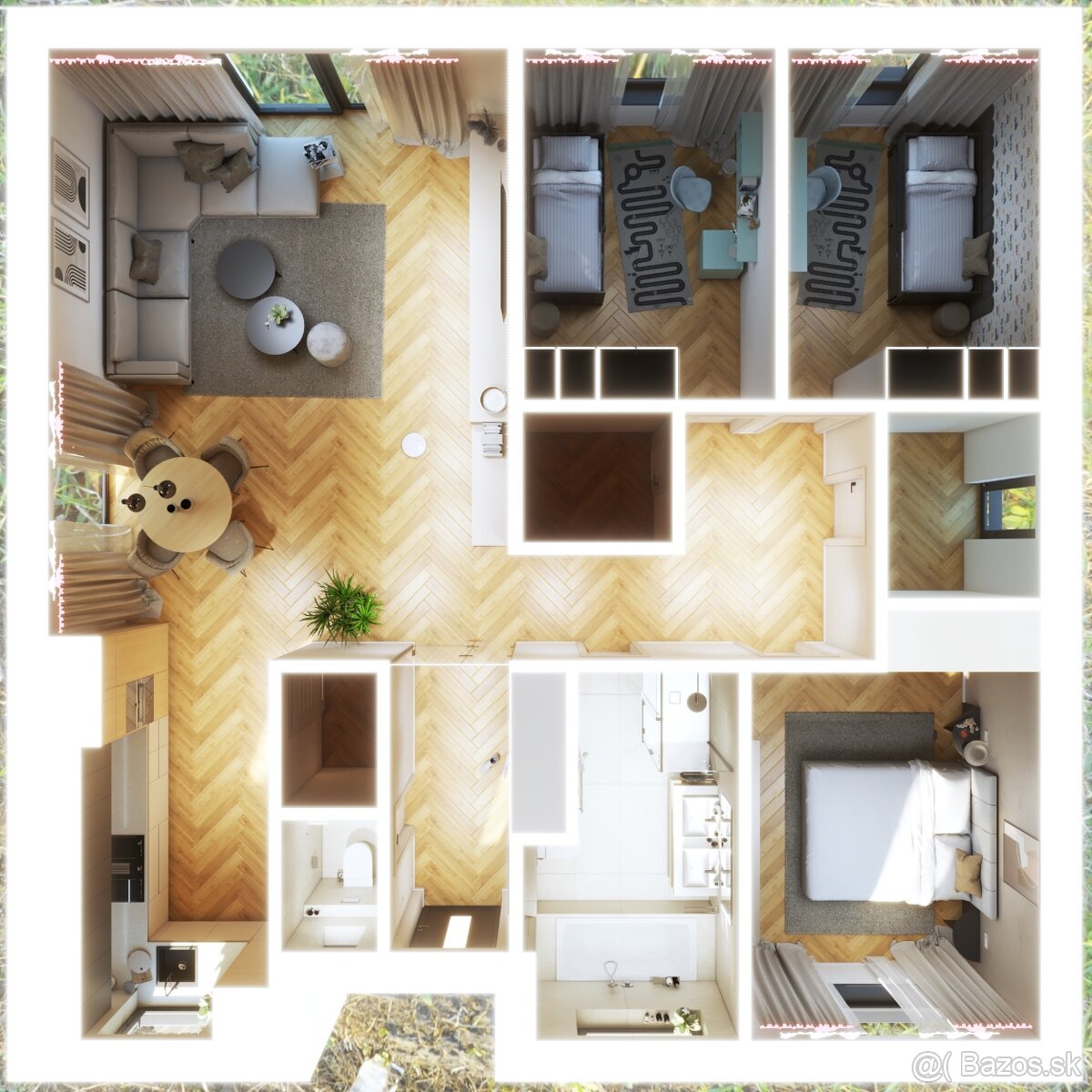 Rodinný dom 4 izbový - NOVOSTAVBA - 17