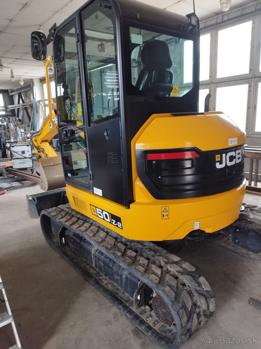 Rýpadlo JCB 50 Z- 5 tun -rok 2022 pouze 1139 mth TOP STAV - 17
