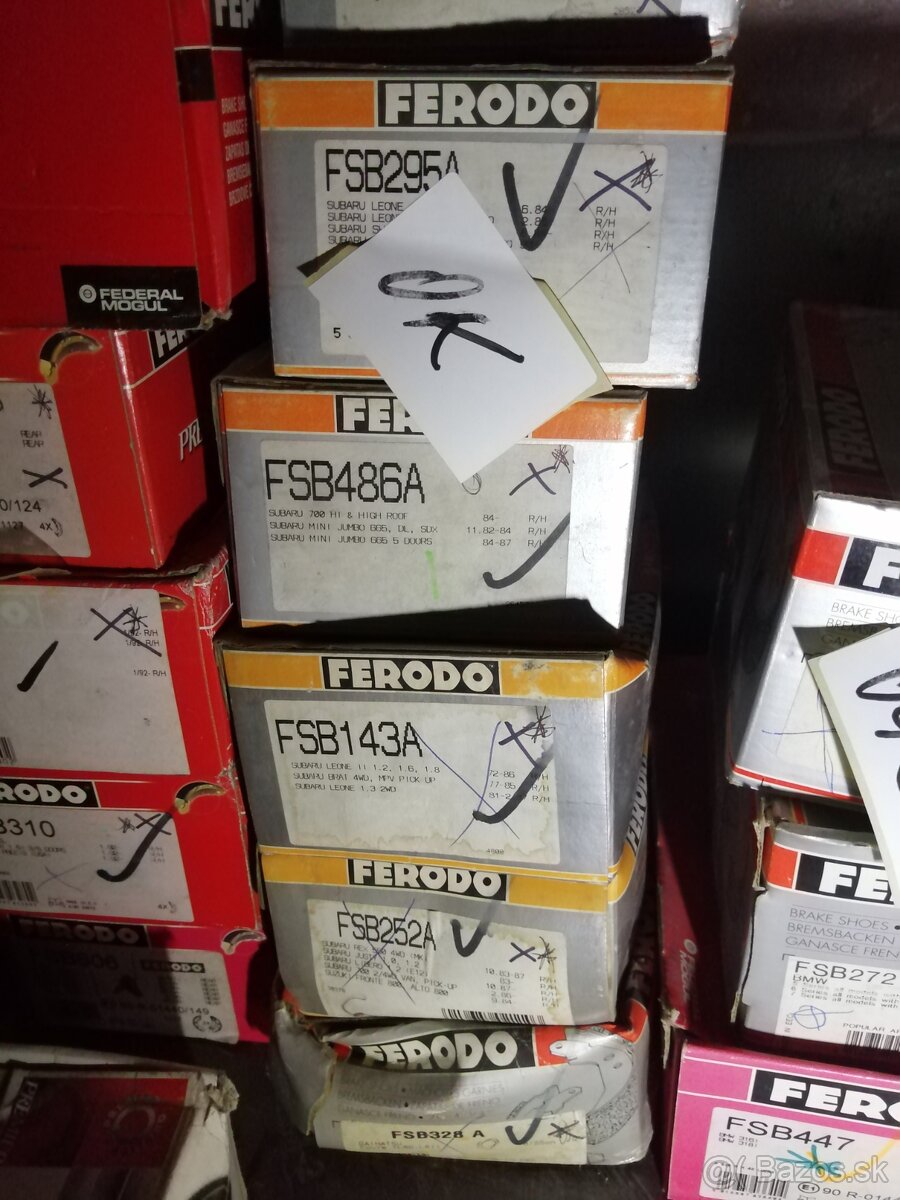 Iveco Daily, DAF, Nissan brzdové kotouče Ferodo - 17