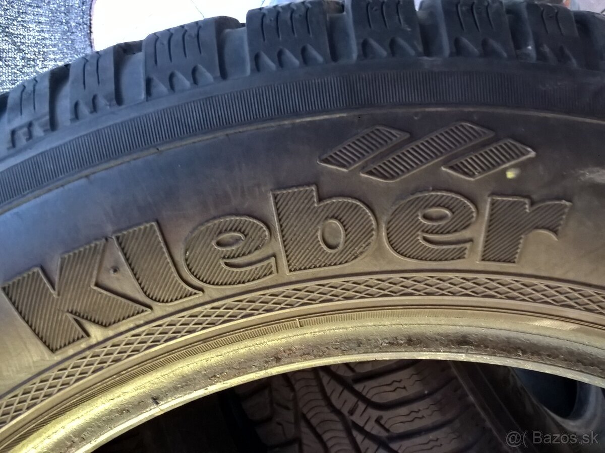 4 ks ZIMNÉ 195/60 R15 88T KLEBER cca 7 mm - LEN 20,- €/kus - 17