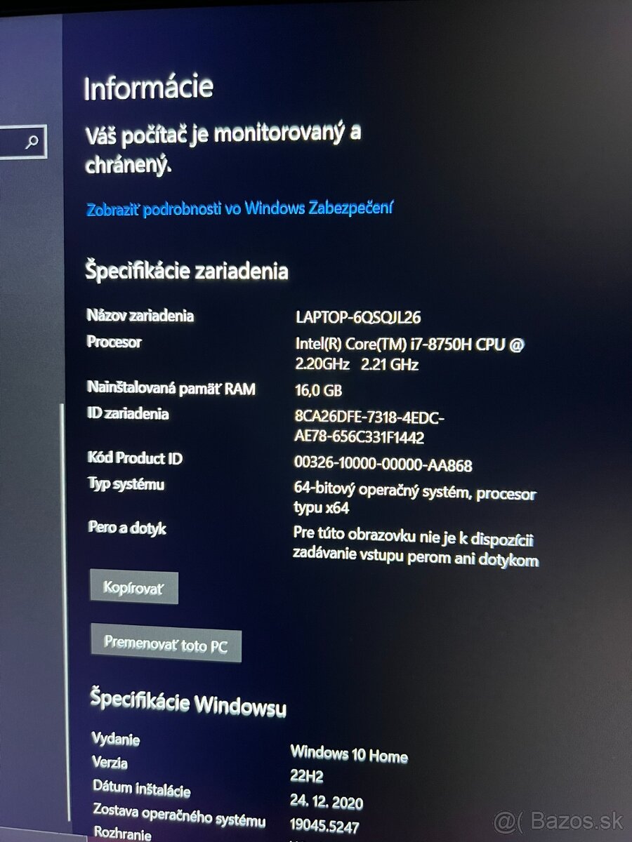 Herný notebook ASUS ROG STRIX SCAR II GL504GS - 17