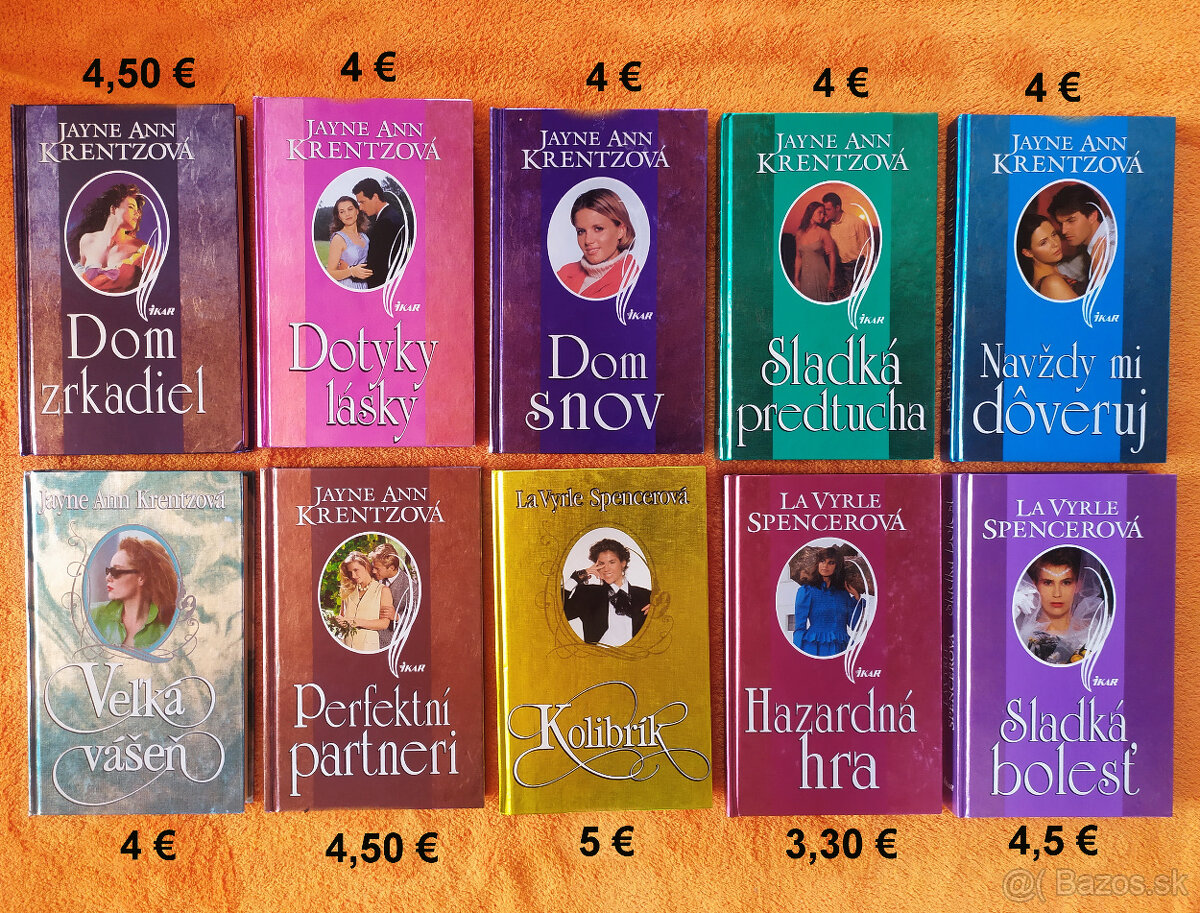 Romány, beletria, romantické, historické, detské knihy - 17