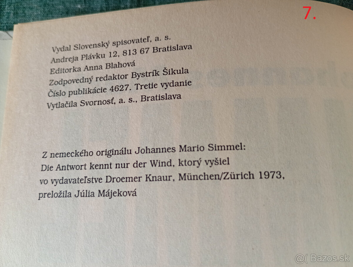 Knihy na predaj (18.) - 17