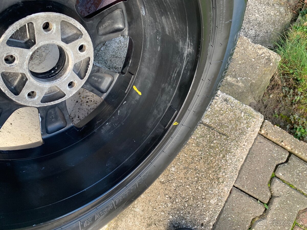 komplet letne kolesa 17" na VW TOUAREG - 17