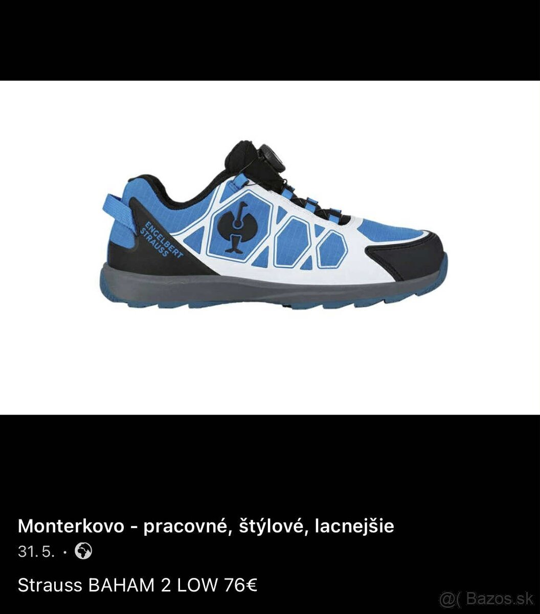 Veľkosť 42, MIX pracovná-bezpečnostná obuv - 17