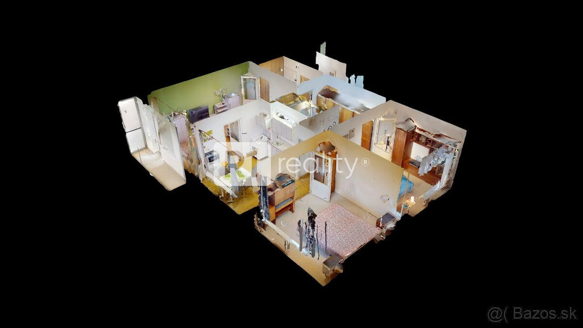 Veľkometrážny 3 izbový byt, 75 m2, výťah, balkón, Piešťany p - 17