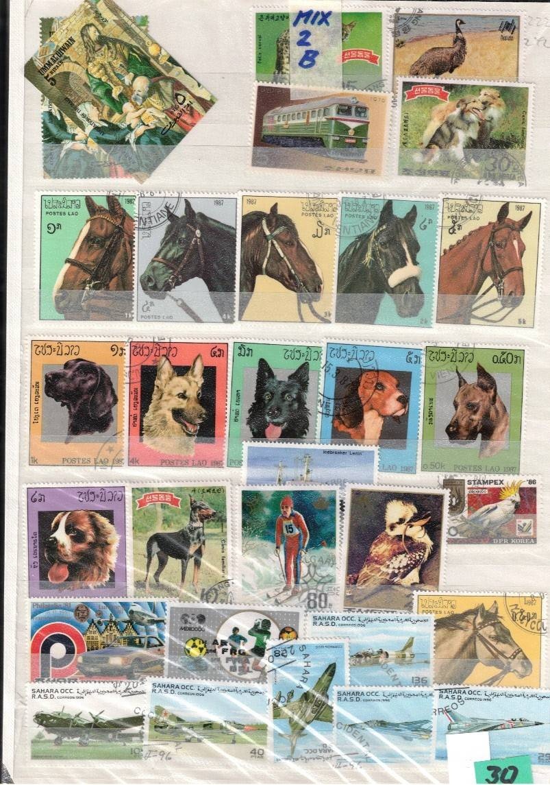 Poštové známky - 2 - MIX - 15€ - 17