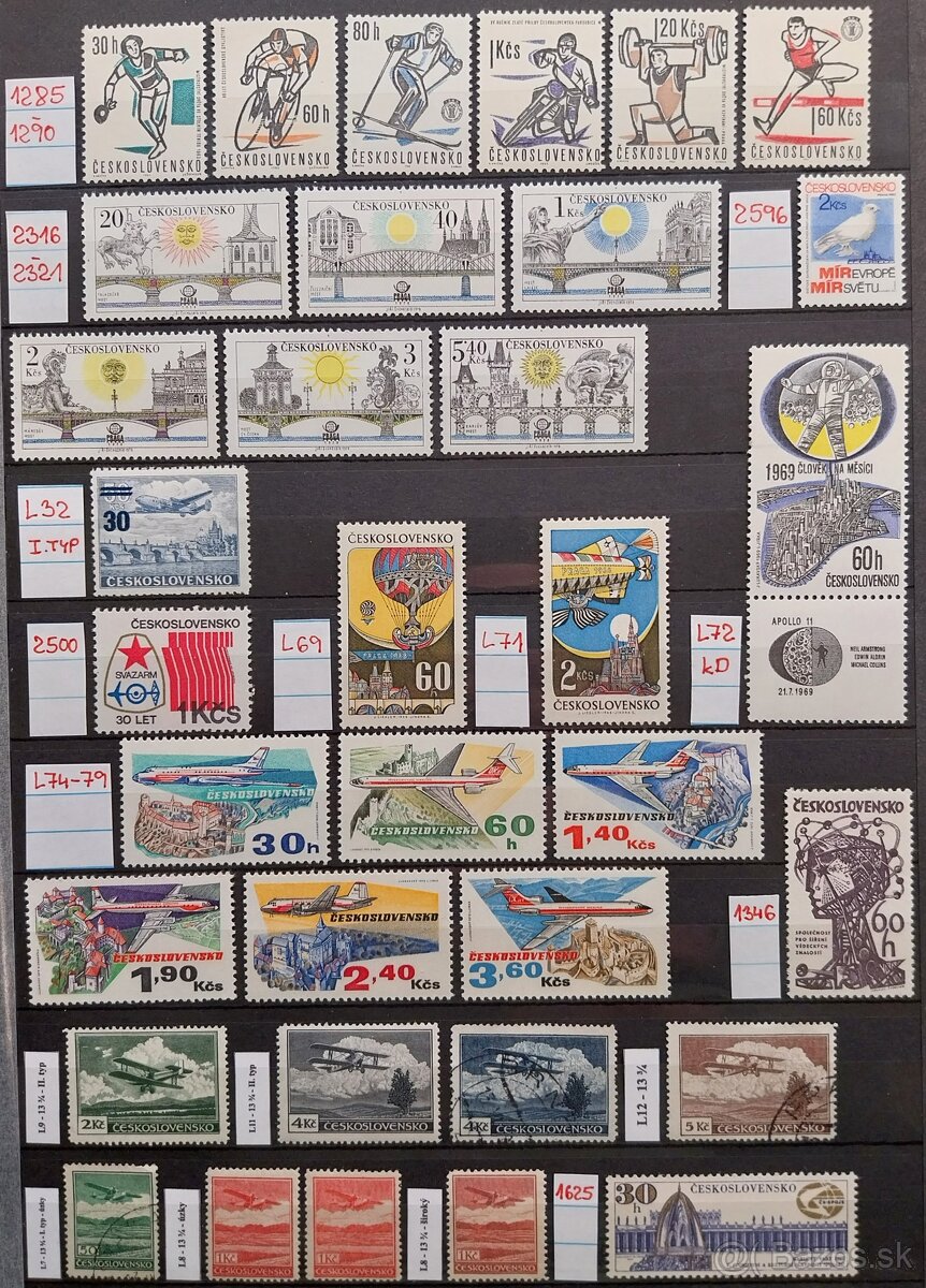 Známky ČESKOSLOVENSKO – 2 - 17