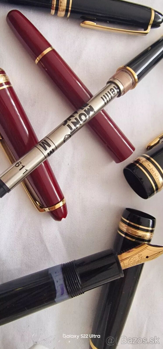 Montblanc Meisterstücks z guľôčkového pera na plniace pero ( - 17