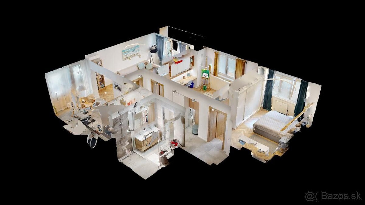 Krásny 3izb.byt v úplnom centre v oplotenom areáli s vlastný - 17