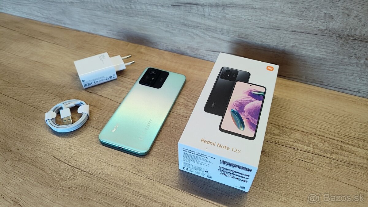 Xiaomi Redmi Note Pearl Green 12S 256GB/8GB RAM - 17