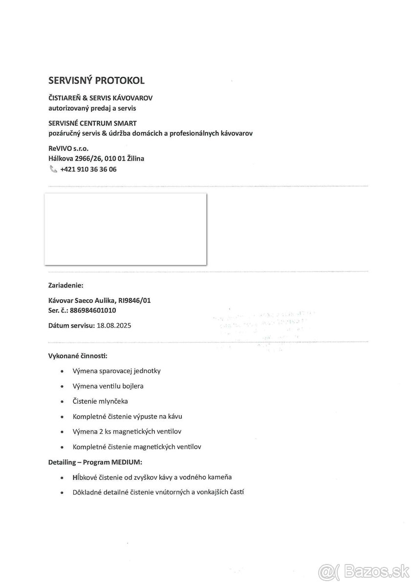 AKCIA Saeco Aulika komplet repas - 17