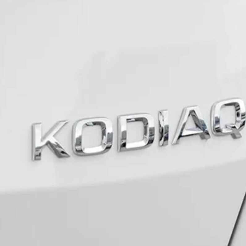 ŠKODA nápisy ČIERNE / CHROMOVE - 17