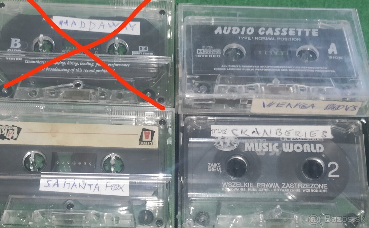 Staré československé originálne MC audio kazety - 17