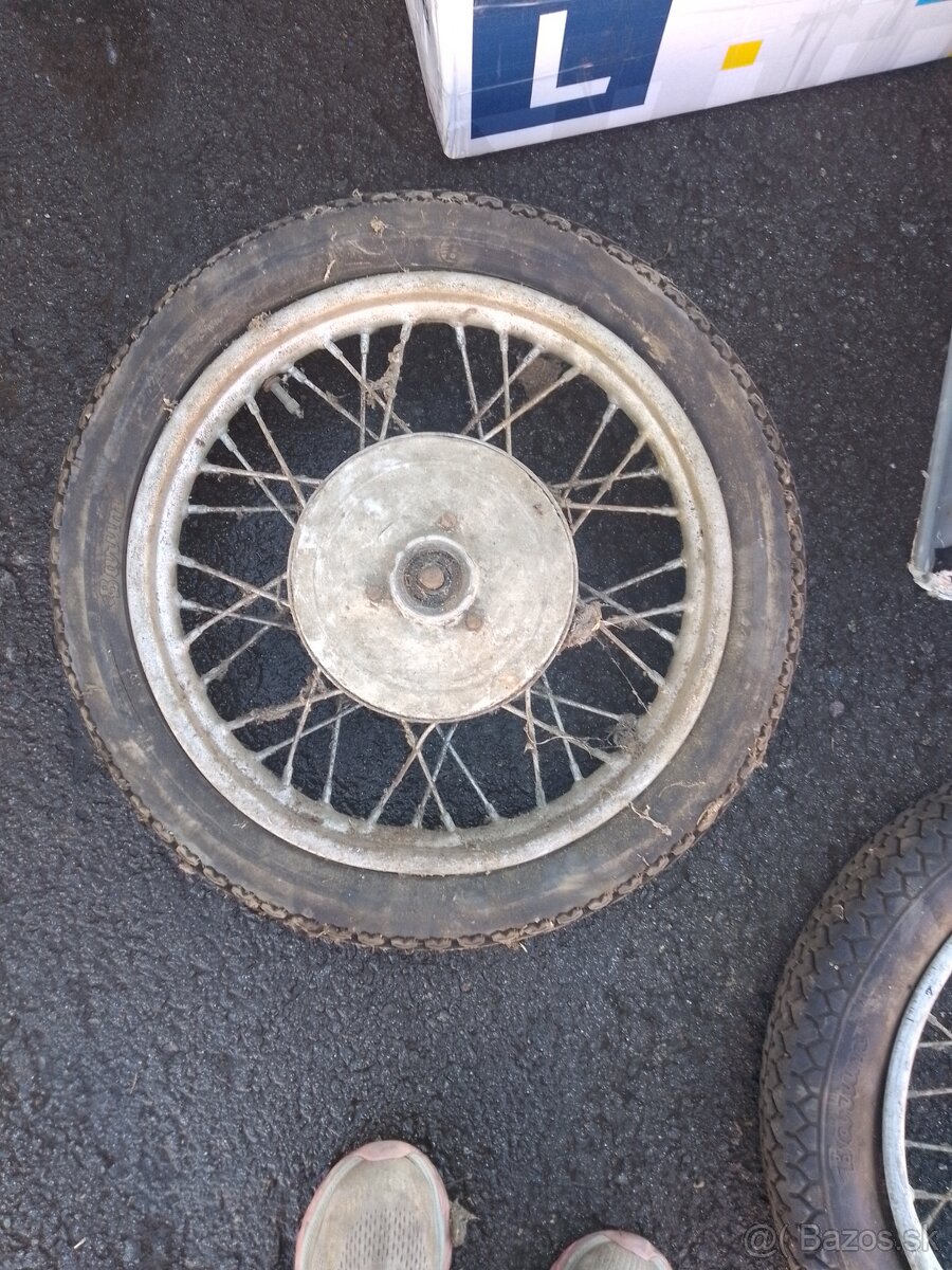 Predám kolesá CZ jawa - 17
