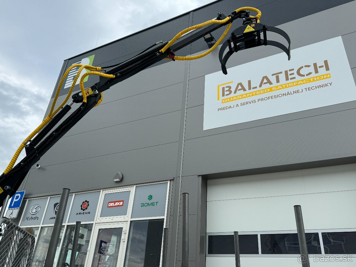 Vývozka - príves na drevo JANSEN HRW-30 3T - 17