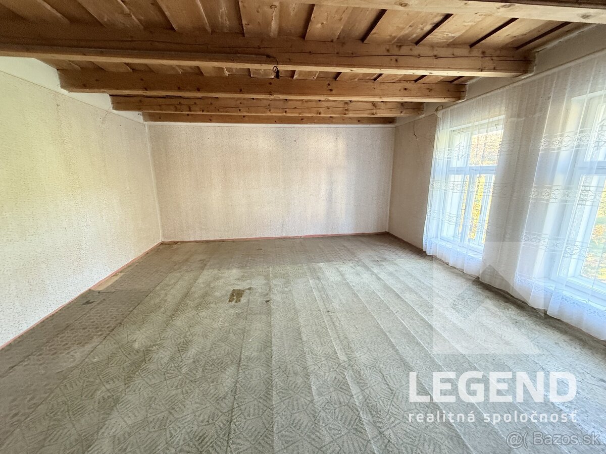 Jedinečná chalupa 8i+2 vo Vrzavke - 12.642m2, hosp. budovy - 17