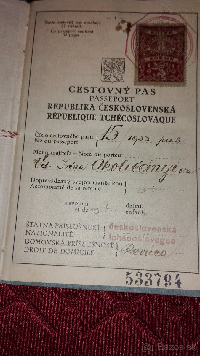 Preukazy rôzne - 17