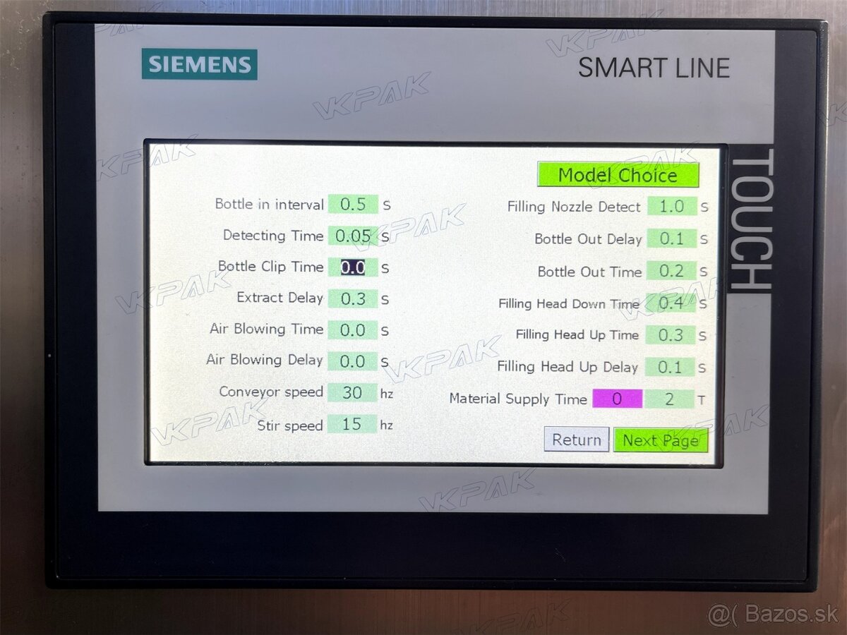 Dávkovací stroj, plniaci stroj na tekutiny / pasty - 17