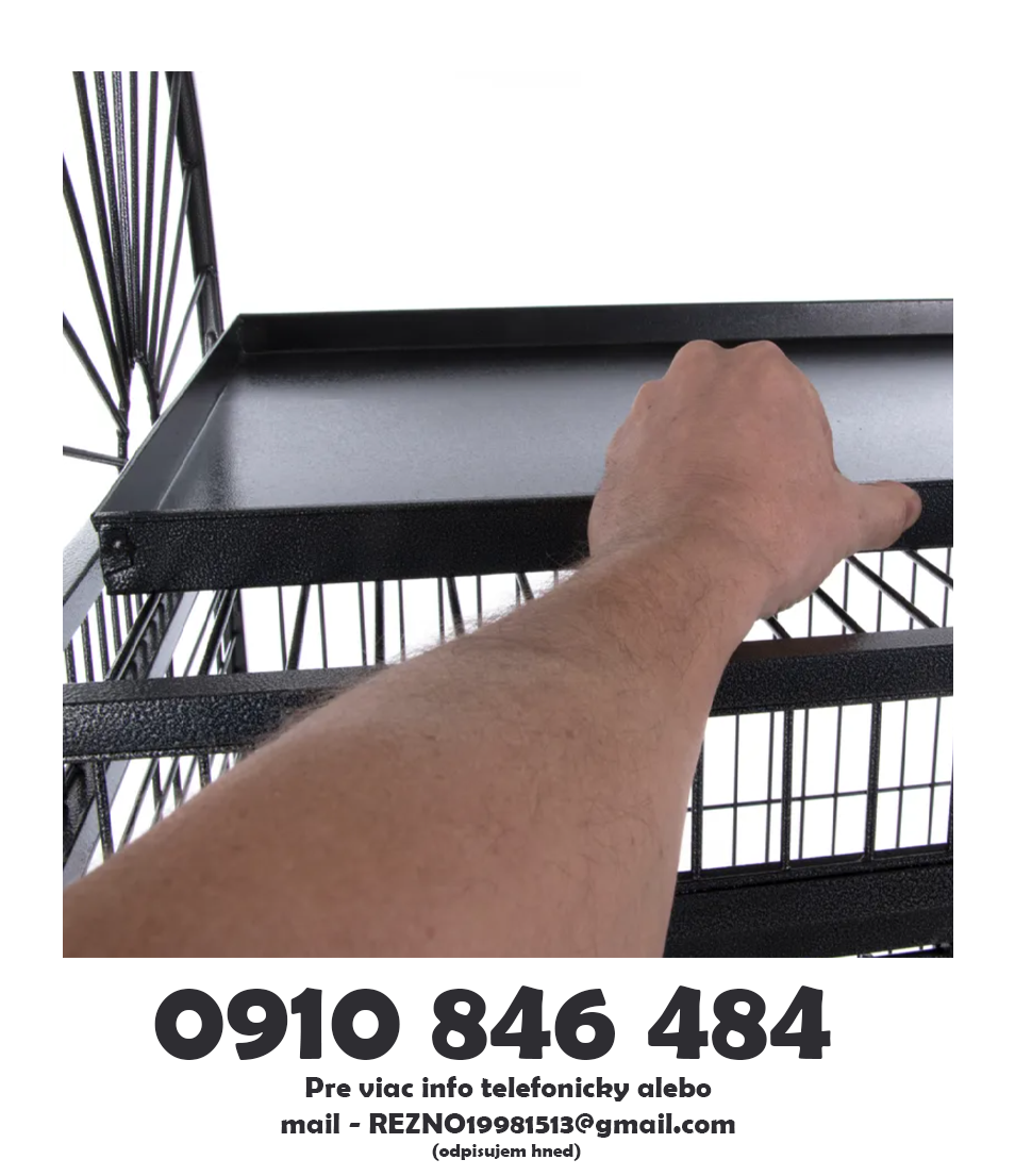 Luxusná klietka pre papagáje 🦜 – Bezpečná, Pevná, Nová - 17