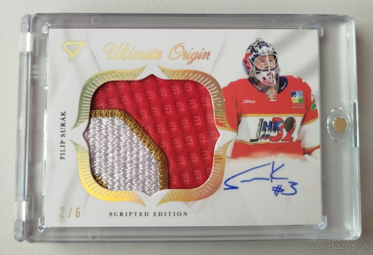 Hokejové kartičky TIPSPORT LIGA 2025/2026 Jersey, podpisy... - 17