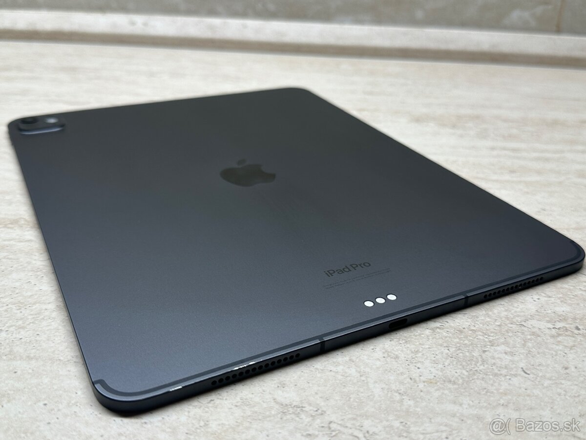 iPad Pro 13 256GB Wi-Fi + Cellular Space Black, 100% batéria - 17