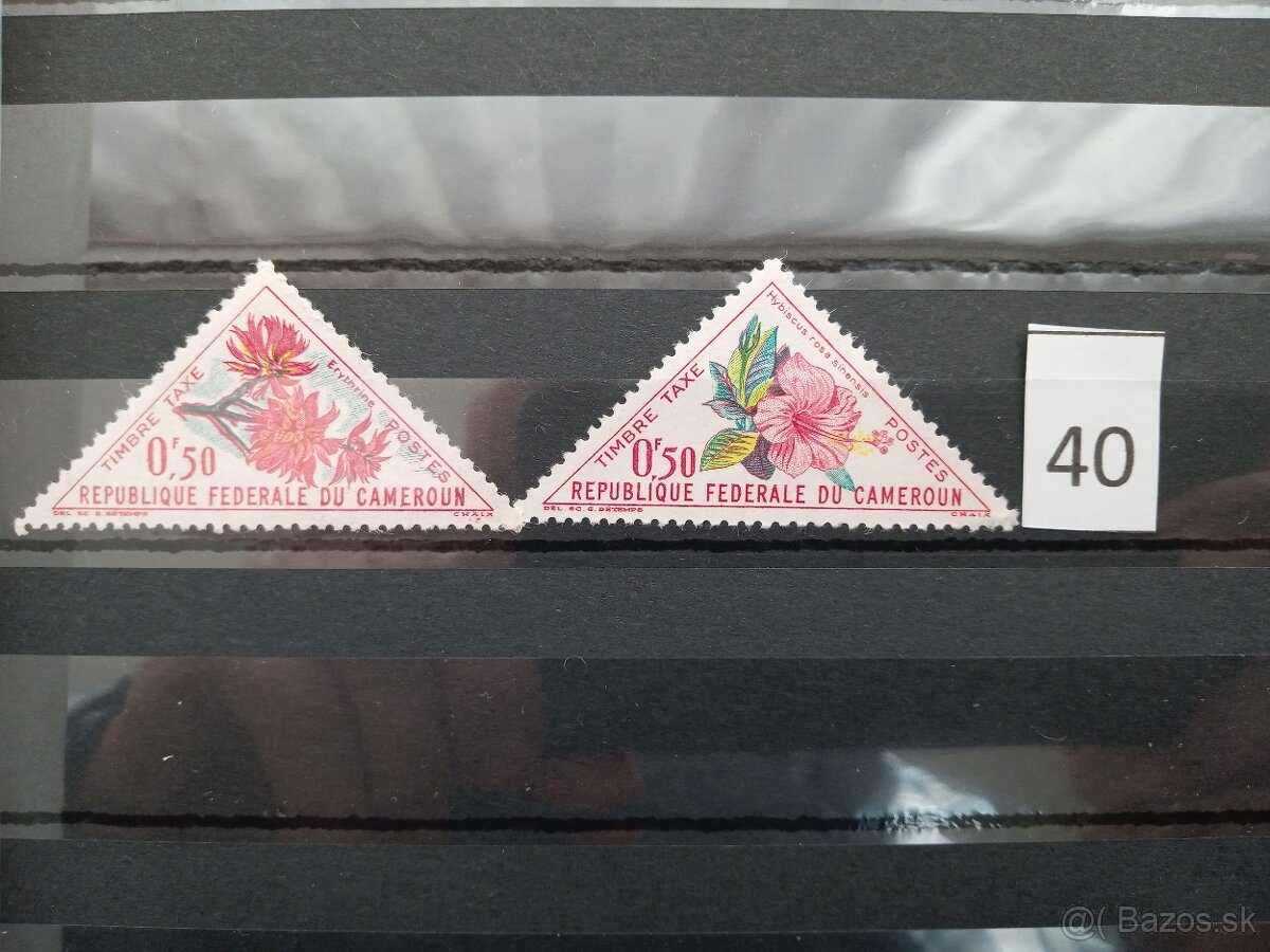 Poštové známky č.581 - AFRICKÉ ŠTÁTY II. - 20 ks sérií - 17