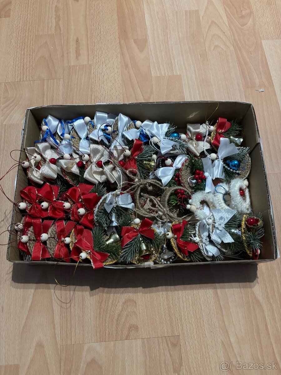Vianočné ozdoby - ručná výroba - 17