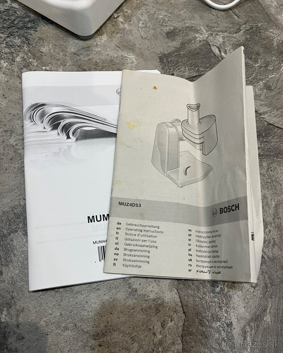 Bosch mum 4855/07 kuchynský robot 600w - 17