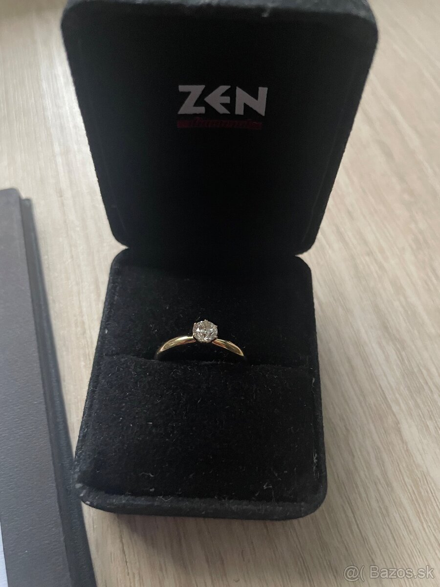 Zásnubný diamantový prsteň ZEN DIAMOND - 17