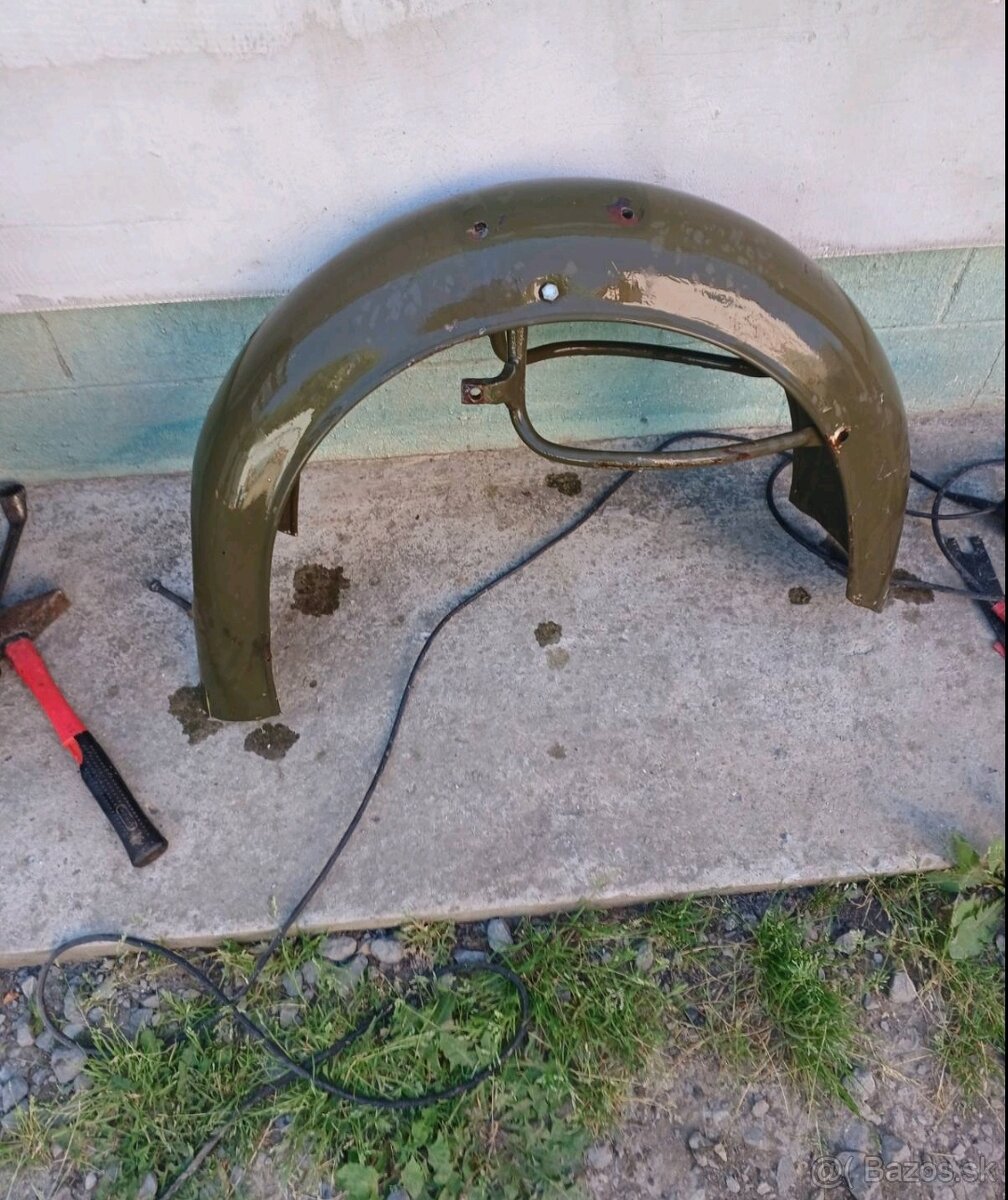 Odklápěcí zadní blatník přední blatník blatník na sajdu - 17