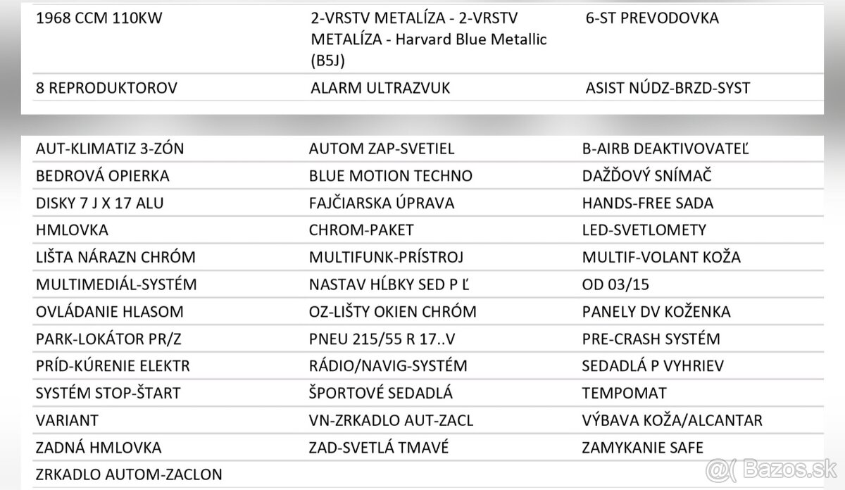 Volkswagen Passat Variant 2.0 TDI Highline 110kW150HP M6 - 17