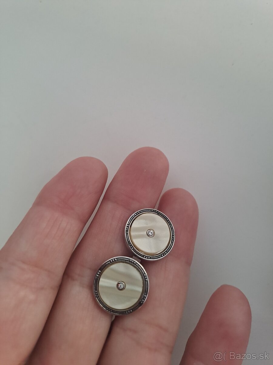 Manžetové luxusné gombíky - 17