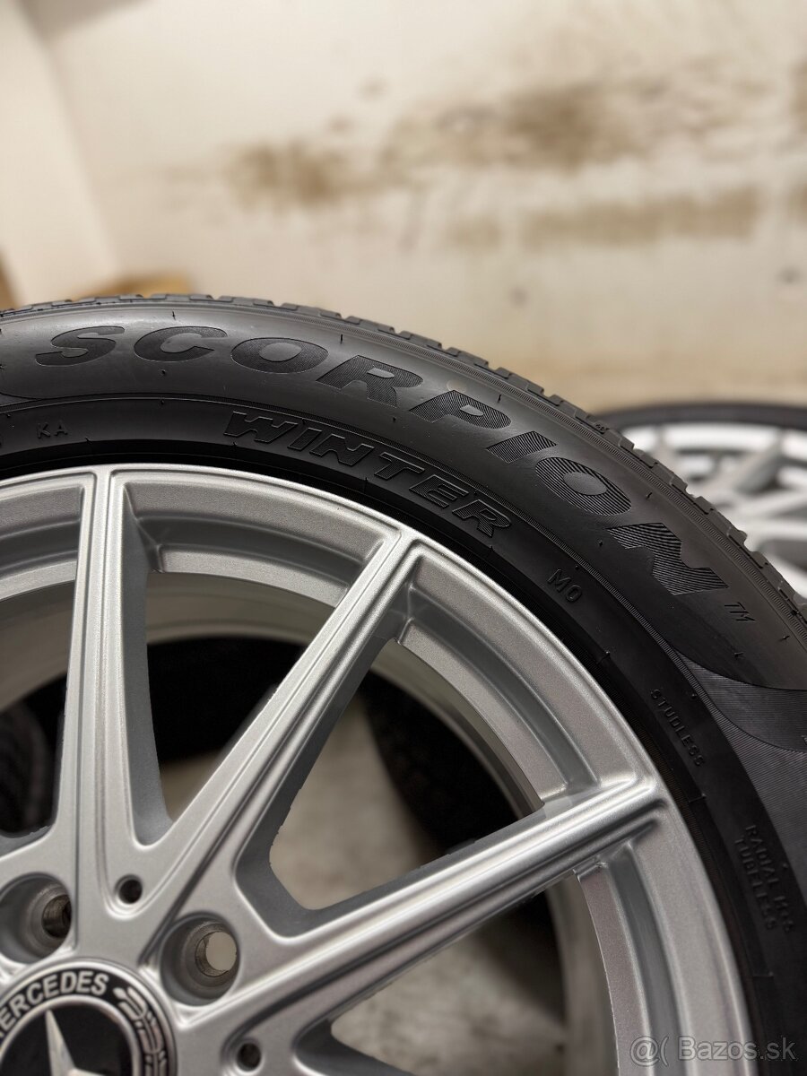 Nepoužitá zimná sada 5x112 R18 , 235/60/18 Mercedes Benz GLE - 17