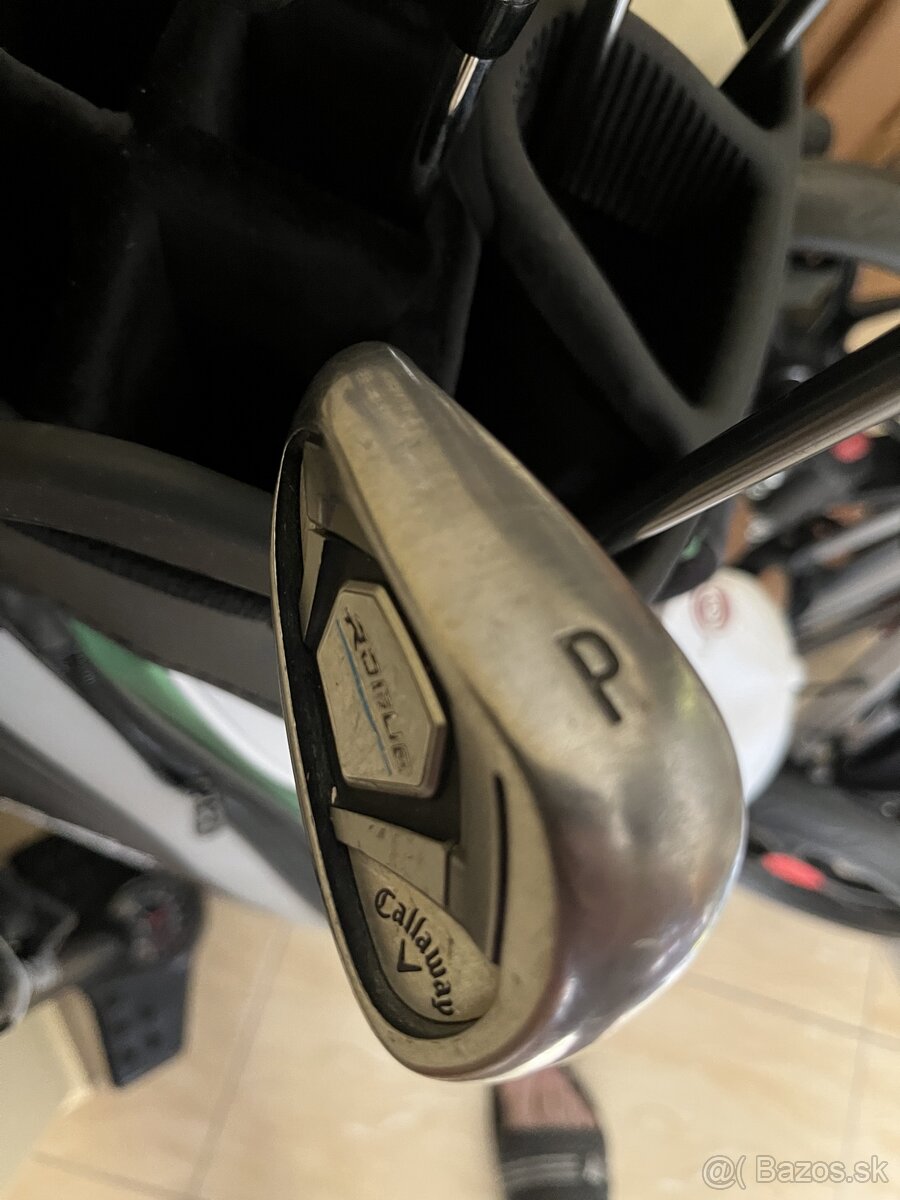 Golf.sada(12 palic a 2x bag), vozik, hitting mat, sietka. - 17