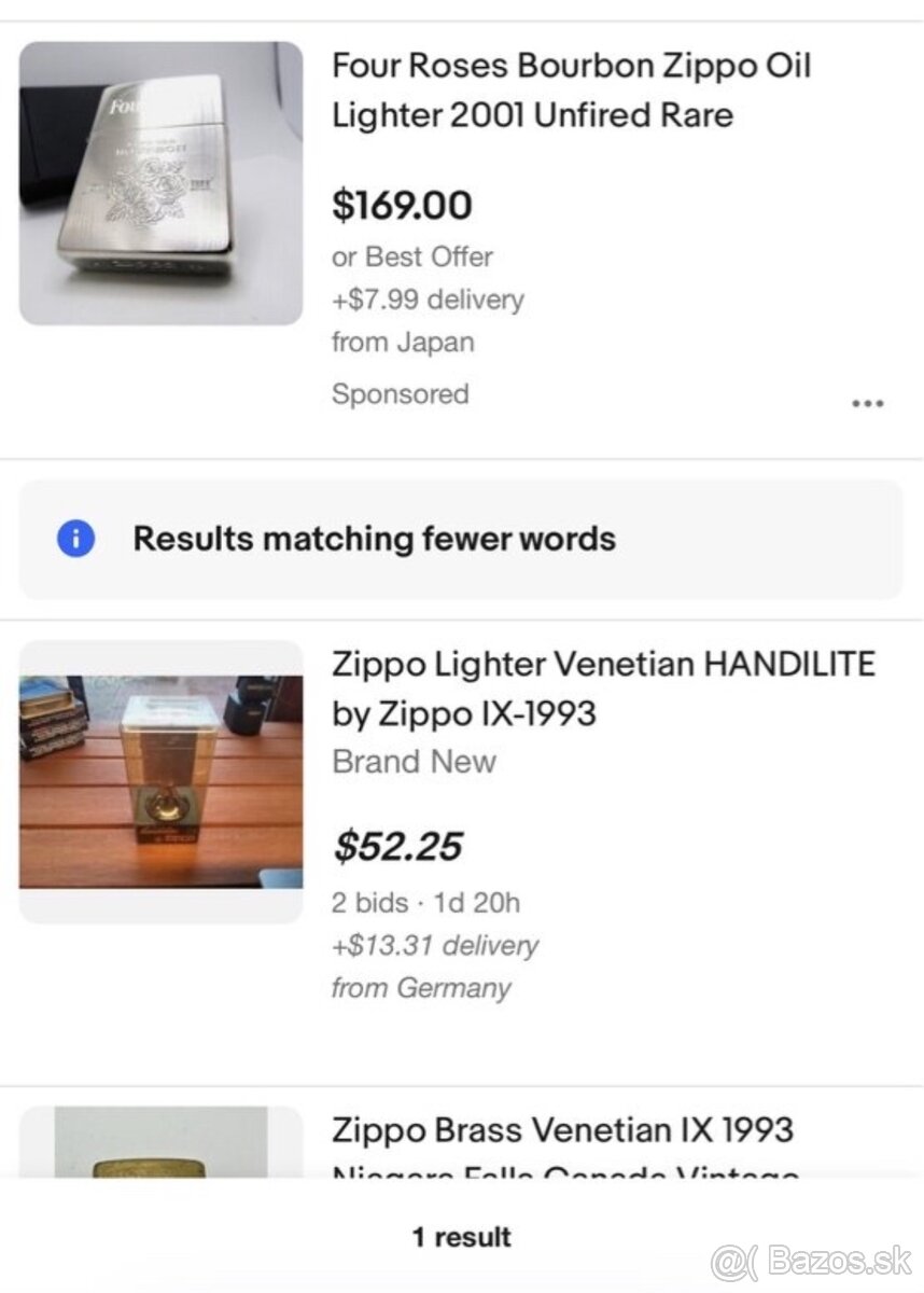 Zippo Four Roses Bourbon( 3/1993) - 17