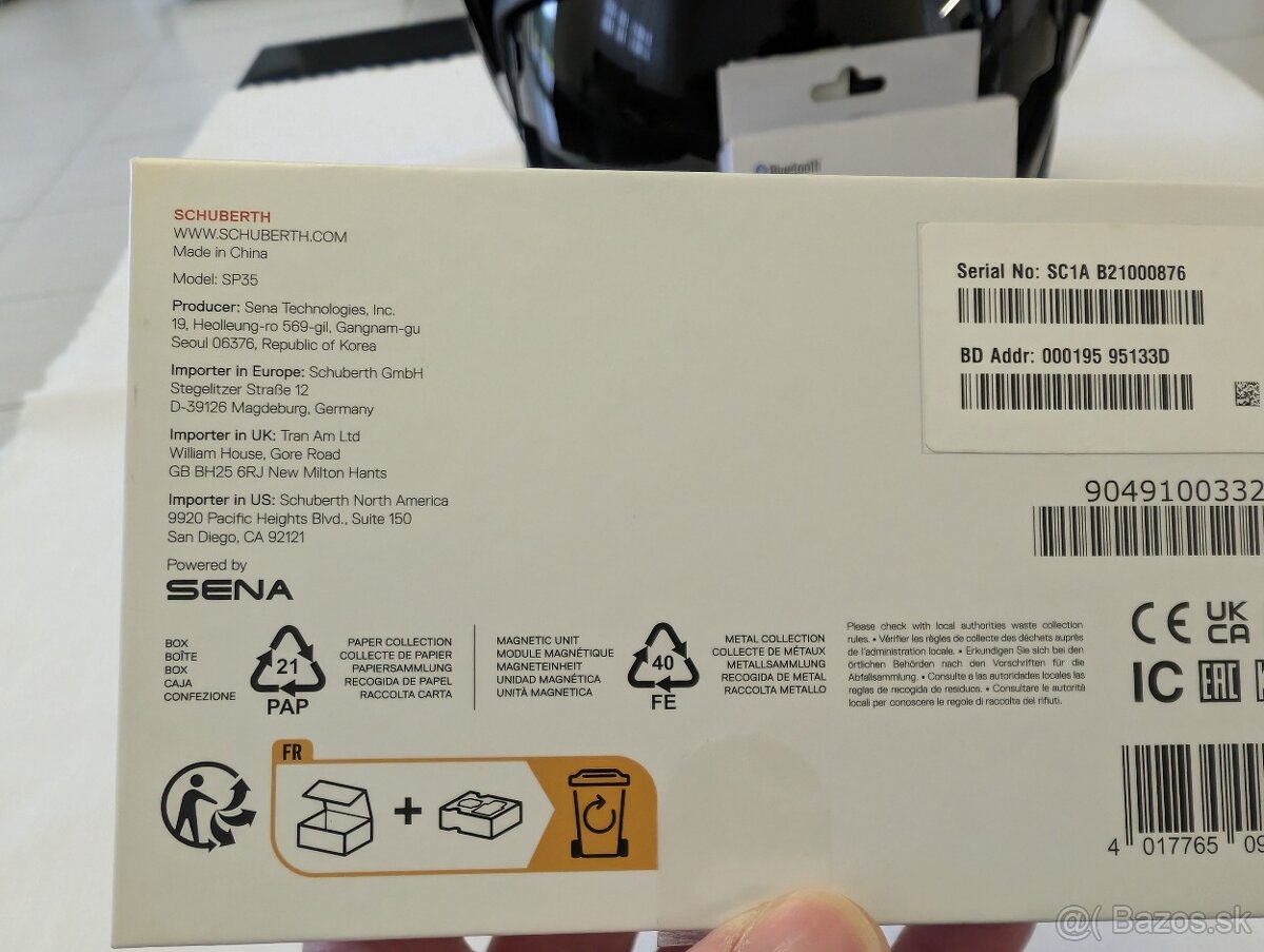 Schuberth C4 Pro Carbon veľkosť S + interkom SC1 advanced - 17