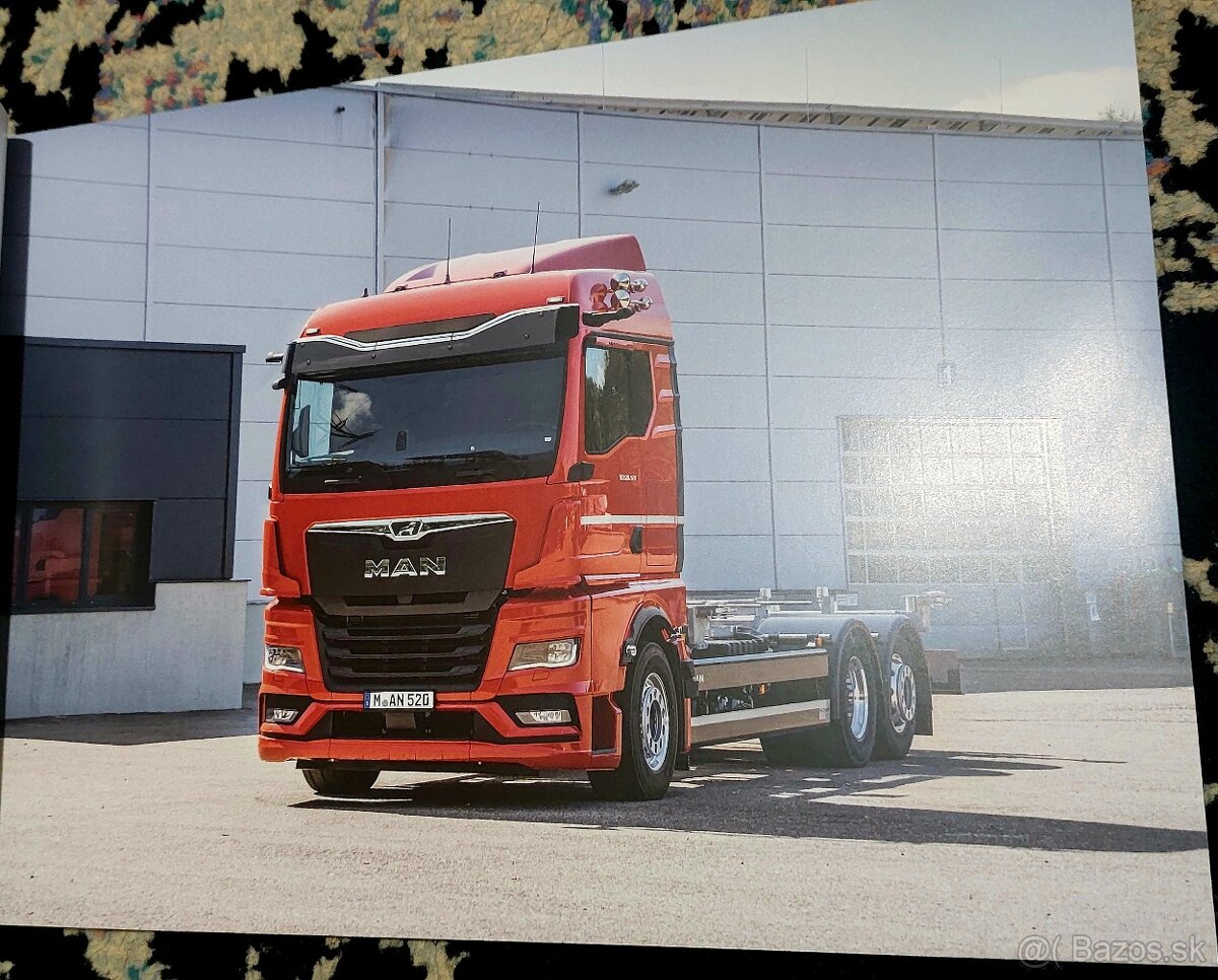 📚Ponúkam na predaj originálne prospekty Kamióny MAN 🚍 - 17