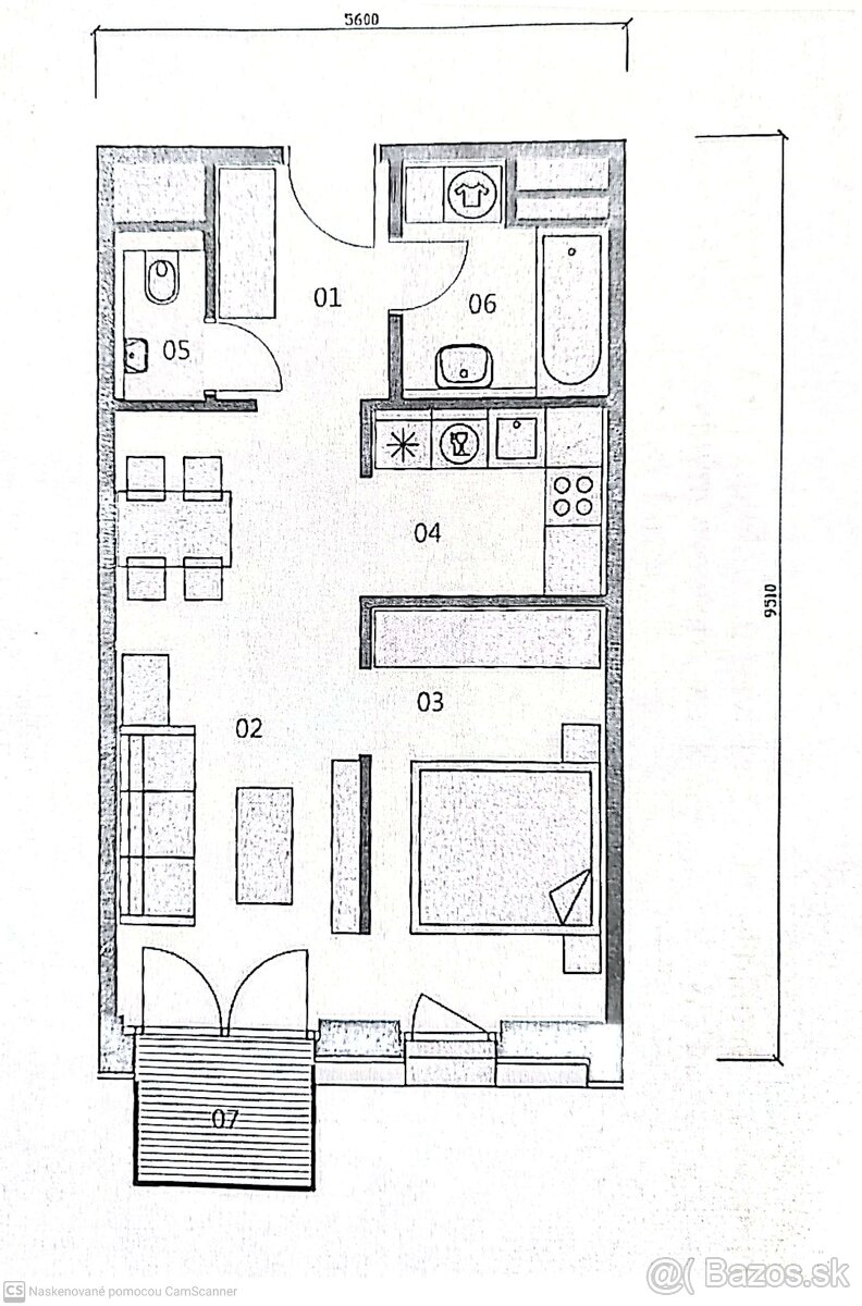 NA PREDAJ NOVÝ 2 IZBOVÝ BYT BRATISLAVA CENTRUM - 17