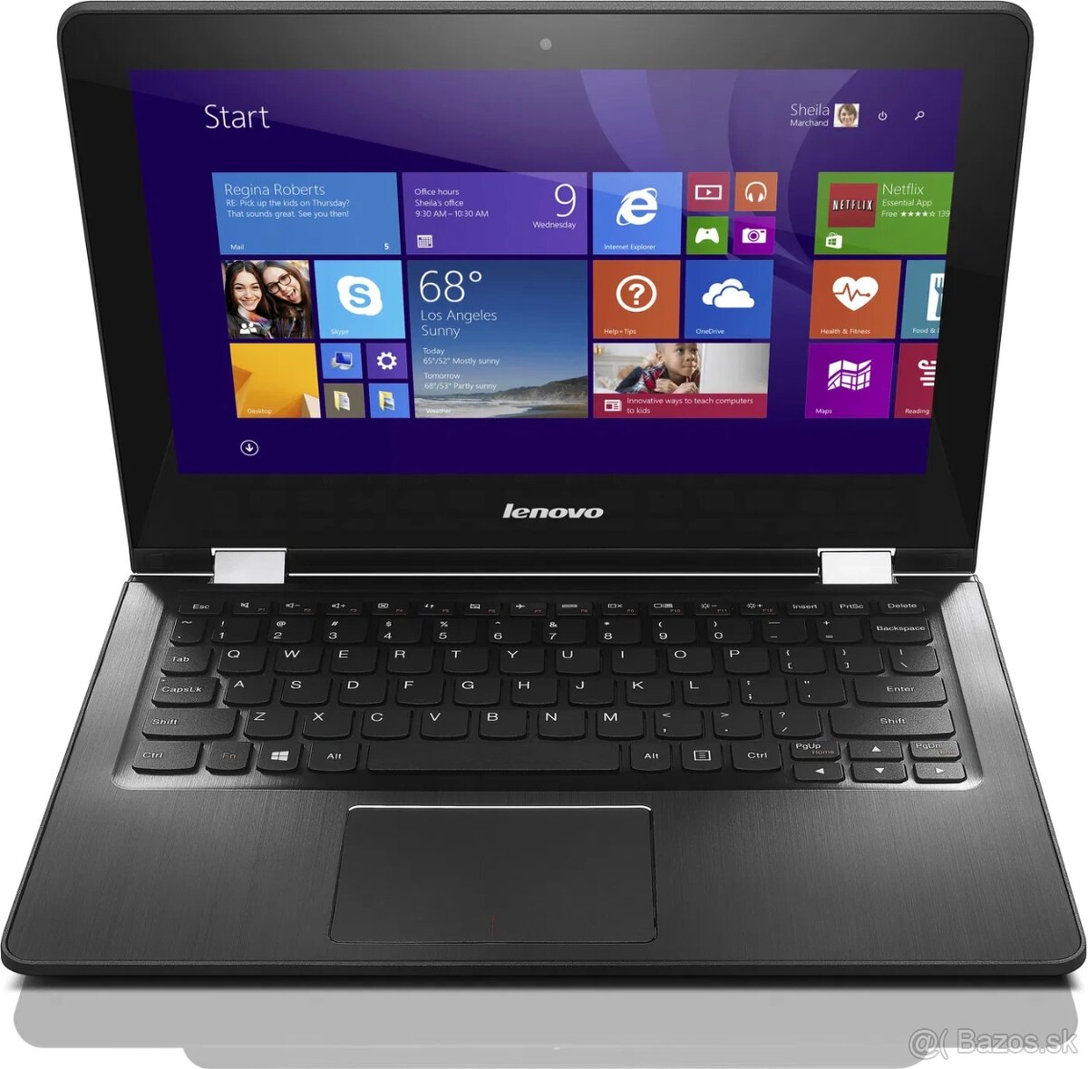 Lenovo Yoga 300 BLACK edition 11.6" - 17