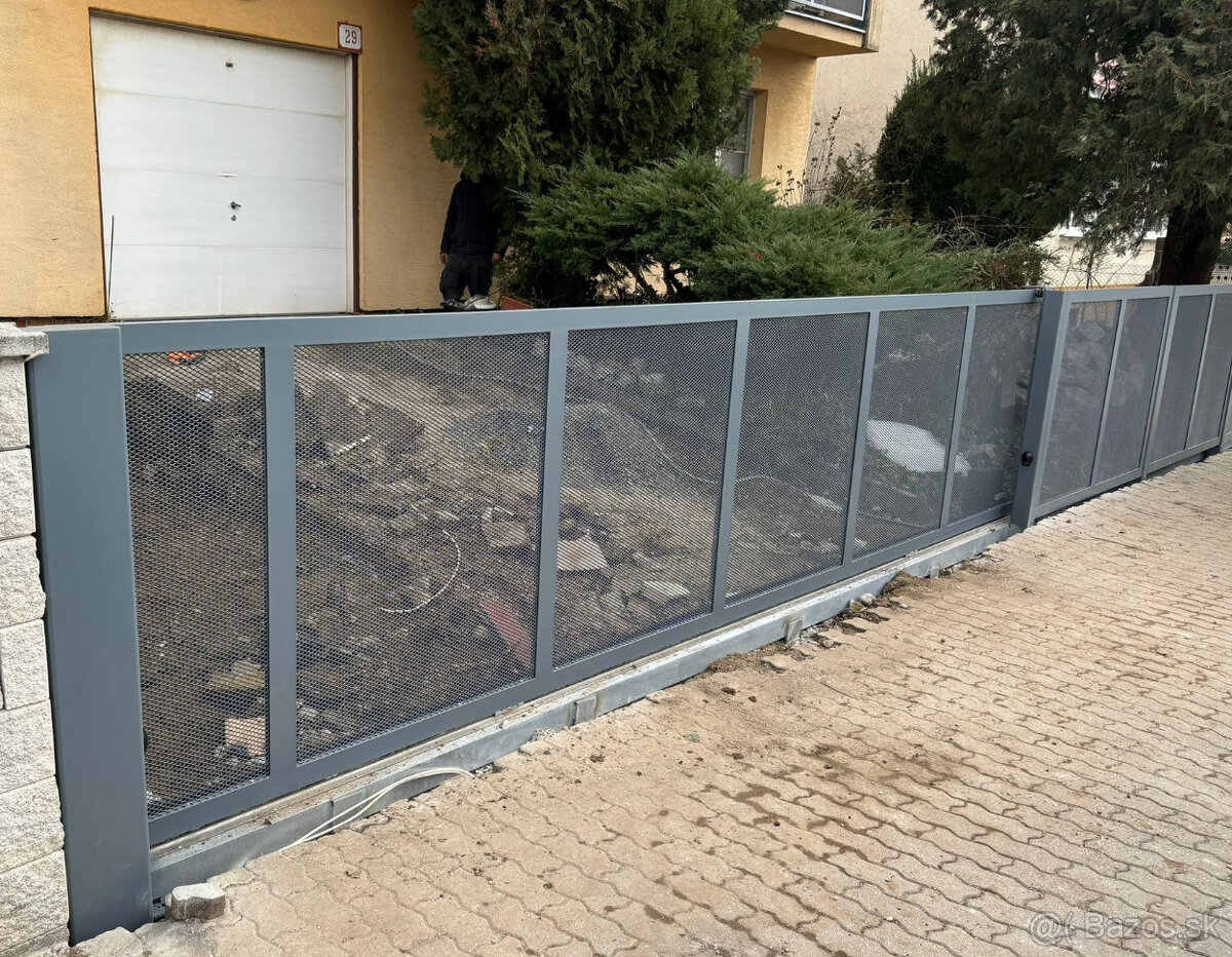 Brány , bránky , ploty - oceľ, nerez , corten - 17