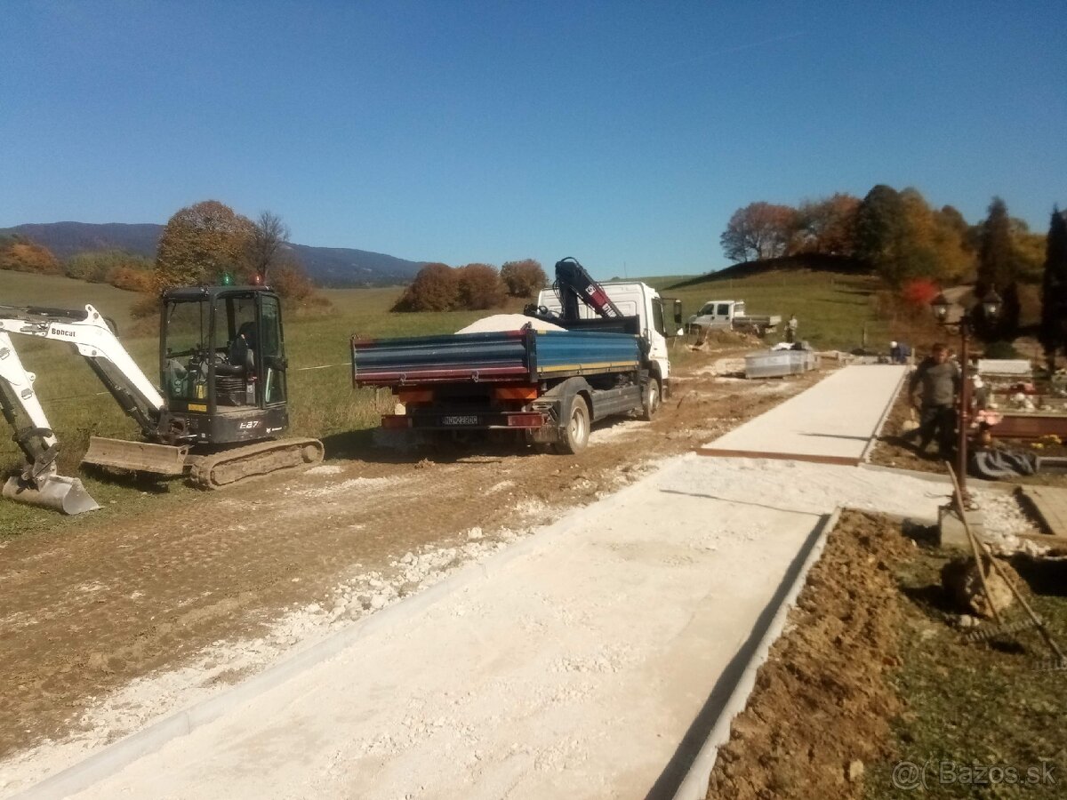 Autodoprava hydraulickou rukou. - 17