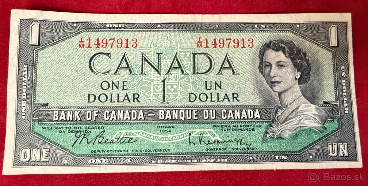 Staré bankovky Alžbeta II. rôzne krajiny - 17