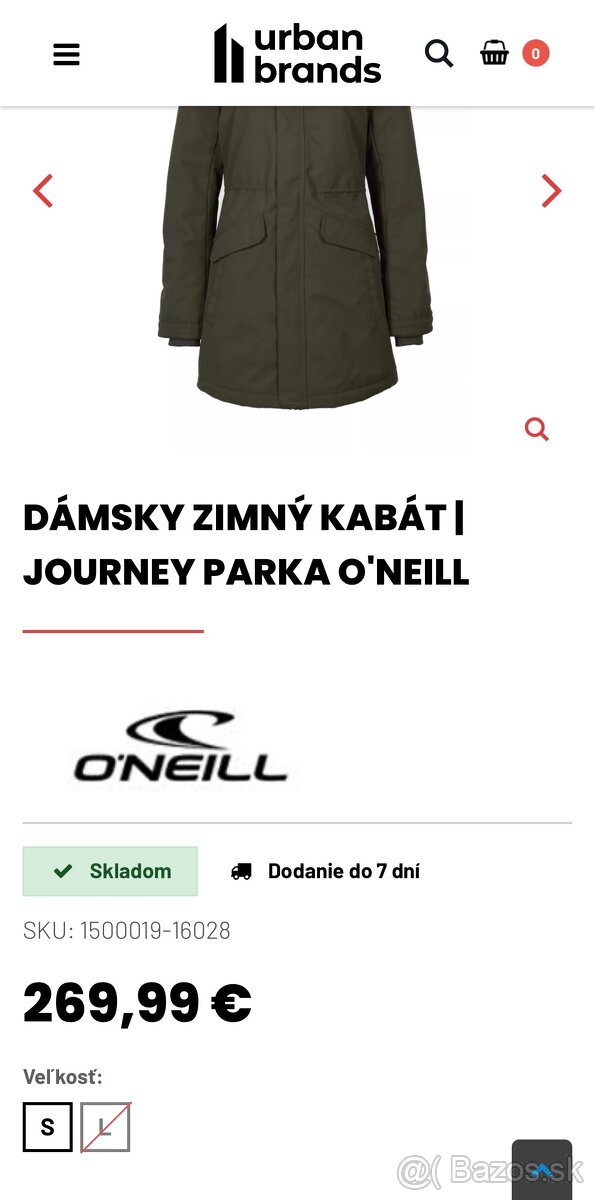 O’Neill bunda veľ.XS - 17