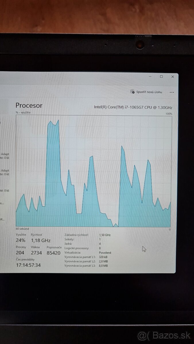 Notebook Lenovo V17-IIL/17"/i7/20GB RAM/512 SSD/nVidiaMX330 - 17