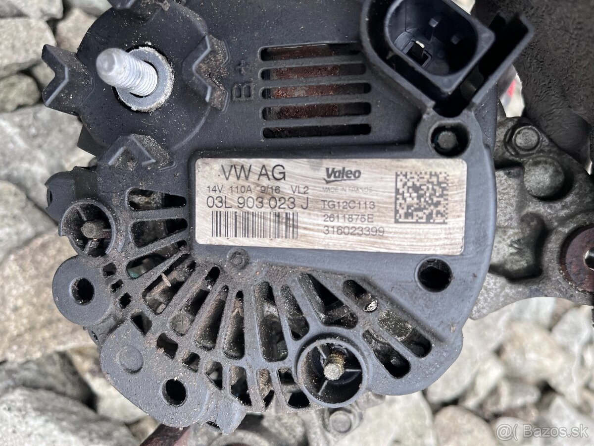 Diely Škoda Rapid 1.6 TDI 85 kw ventil,snimac,EGR,DPF filter - 17