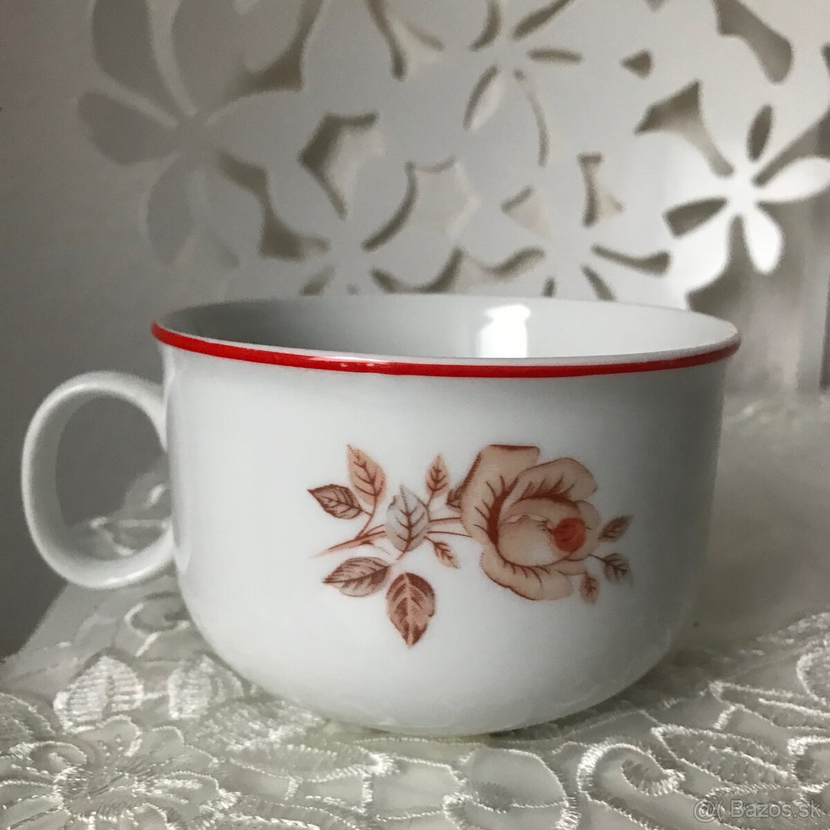 Predám svietnik, vianočný pohár, šálku, tácku - 17