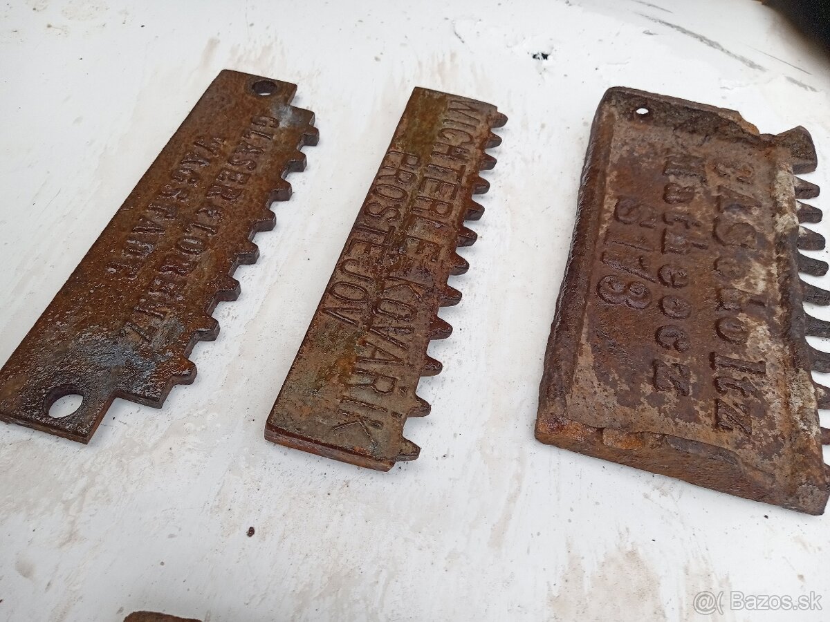 Liatinové nápisy miest - 17