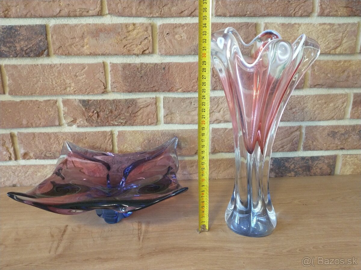 retro sklo, hutné sklo - 17