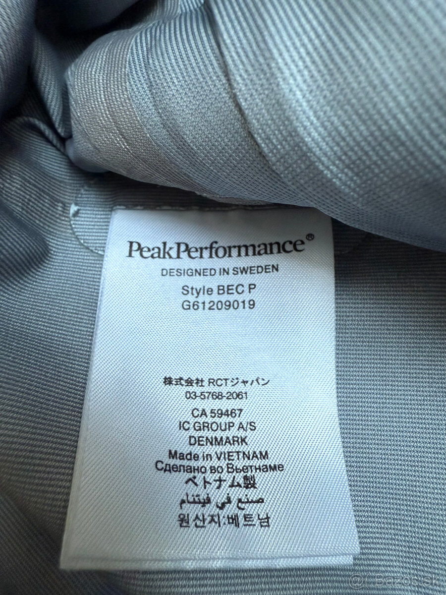 komplet bunda + nohavice Peak Performance Teton Jacket XL - 17